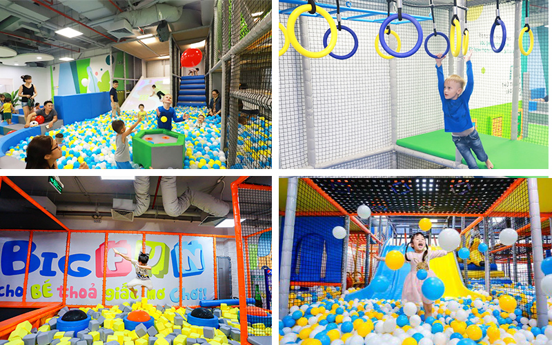 Big Fun - Khu trò chơi vận động dành cho trẻ em tại Vincom
